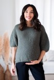 Pull de grossesse mohair manches 3/4