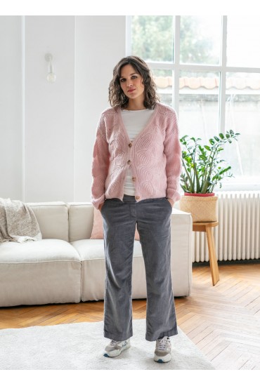 Pantalon de maternité Jude velours