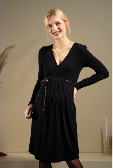 Robe de grossesse Emy Noir